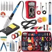 Soldering Iron Kit, 60W Kit 2, Black/Red 2