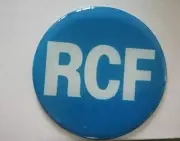 Replacement RCF Speaker Badge Emblem Logo 60mm Adhesive Aftermarket