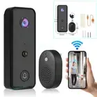 Wireless WiFi Smart Doorbell PIR Video Visual Camera Intercom Home Security Kit