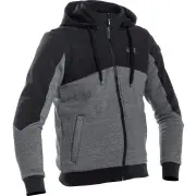 Titan Core Grey Motorcycle Riding Hoodie