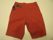 NEW AUTHENTIC BUFFALO David Bitton Boys Kids 16 Shorts Salmon Red $46.50