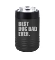 Can Bottle Cooler Insulated Drink Holder Best Dog Dad Ever