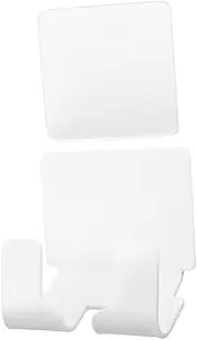 CANIGHT Wall Mount Phone Bracket Adhesive Smartphone Charging Stand for Home Office and Classroom Durable Design with Cable Slot for Neat Storage and Easy Access