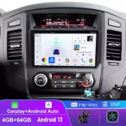 9" Car Radio For Mitsubishi Pajero 2007-2019 CarPlay Android Auto FM AM 4+64GB