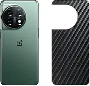 Puccy 2 Pack Back Screen Protector Film, compatible with OnePlus 11 Black Carbon TPU Guard Cover （ Not Tempered Glass/Not Front Screen Protectors ）