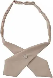 [French Toast] Girls Adjustable Solid Color Cross Tie
