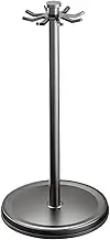Stainless Steel Kitchen Rotating Rack Neat And Orderly Cookware Organization Countertop Spoon Hanging Carbon Steel, black