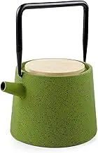 IBILI - El Cairo Cast Iron Tea Maker 1.2 Litre Enamelled Interior Suitable for Induction Hobs