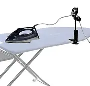 Adjustable Flexible Iron Cord Minder, Ironing Board Cord Holder, Holds The Cord, Cord Out of The Way, Works Great to Stop The Cord from Getting in The Way. - No Irons, No Ironing Board