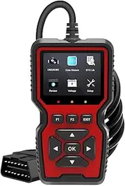 [Yourkar] OBD2 Scanner Diagnostic Tool, Code Reader OBD II Scanner with Reset & Live Data, Professional Check Engine Fault Code Reader I/M Readiness for OBD2 Cars, Car Accessories