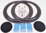 Tannoy Arden / Berkeley 15" Woofer Foam Speaker Kit w/ Brush, Shims & Dust Caps!