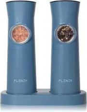 Gravity Electric Salt and Pepper Grinder Set Rechargeable, Automatic Salt and Pe