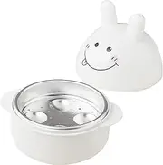 Gvblkq Microwave Egg Cooker, Boiled Egg Maker, Food-Grade Poached Egg Maker, Cute Steam Egg Cooker 4 Eggs For Quick, Healthy Breakfasts Boiled Eggs