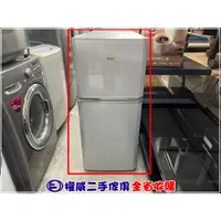 在飛比找蝦皮購物優惠-台中權威二手家具 東芝 120L雙門冰箱 GR-H120PT