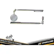 2 Pcs of PK Tool Magnetic Pick Up Tool & Inspection Mirror Set 360 Deg Rotation