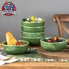 Ceramic Cereal Bowls Set 26oz Soup Salad Rice Dessert Microwave Dishwasher Safe