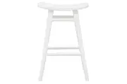 CT Aria Solid Timber Oval Top Bar Stool
