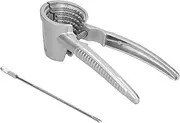 Nutcracker Pecan Nut Cracker Walnut Cracker with Non Slip Handle A Silver Type Nutcracker Tool clamp