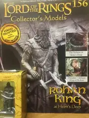 EAGLEMOSS LORD OF THE RINGS COLLECTION - ISSUE 156 ROHAN KING AT HELMS DEEP