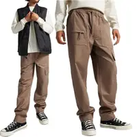 在飛比找momo購物網優惠-【CONVERSE】CarGo Pant 男款 深棕色 卡其