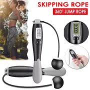 Digital Wireless Cordless Skipping Jump Rope Fitness With Calorie Counter TO