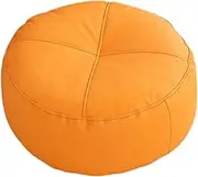 Floor Cushion Floor Pillow Round Japanese Style Outdoor Patio Cushion Tatami Cushions for Bedroom Indoor Outdoor Office Chair, Orange