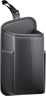 Car Seat Storage Organizer,Seat Side Organizer with Mesh Net Pockets | Adjustable Strap Tissue Holder Large Capacity Auto Accessories for Truck, Vehicle & Travel