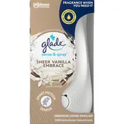 Glade Sense & Spray Automatic Air Freshener Sheer Vanilla 12g