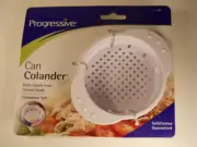 Strainer Can Colander progressive White Drain Liquids Canned Food
