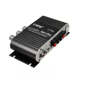 Lepy LP-808 Mini Power HiFi Stereo Car Motor Bike Audio Amplifier Digital Player