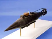 1/32 CIM 32-004 - C.S.S. Pioneer - Confederate Submarine - 12" Resin Model Kit