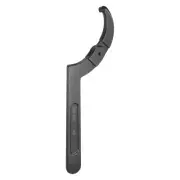 Adjustable C Hook Spanner Wrench, 4-1/2" to 6-1/4" Pin Spanner, 3/8" Round Head