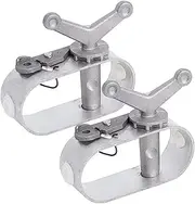 2 Pcs Pool Cover Winches, Sturdy Cover Cable Tightener Swimming Pool Cover Winch Cable Ratchet for Fixing Above Ground Pools in Winter