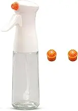 Olive Oil Sprayer for Cooking, Olive Oil Spray Bottle 200ml Rotatable Nozzle Premium Oil Mister with Brush Oil Spritzer for Air Fryer, BBQ, Salad, Baking