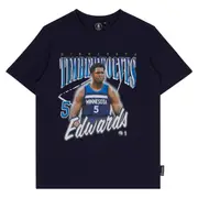 Junior's NBA Minnesota Timberwolves Anthony Edwards Floyd Vintage Tee