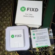 FIXD OBD-II SCANNER CAR HEALTH MONITOR ENGINE CODE READER DIAGNOSTIC NEW