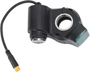 Electric Scooter Handlebar Switch Lock,10 Inch ABS 3 Pin Electric Scooter Key Switch Lock with Digital Battery Power Display,for Secure and