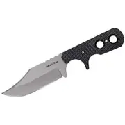 Cold Steel Mini Tac Series Fixed Blade Knife with Sheath, Mini Tac Bowie, 3.63