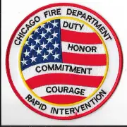 Chicago Fire Department, Illinois Rapid Intervention Team Patch V1