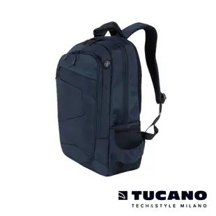 TUCANO LATO 15-17吋城市多功能收納後背電腦包-藍