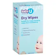 babyU Dry Wipes X 100