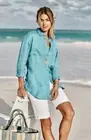J.Jill ~ L ~ (2 Items Set) NEW Linen Relaxed Patch-Pocket Tunic &Tank ~ NWT(2M7)