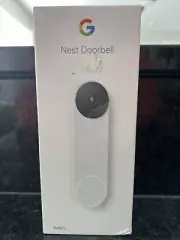 Google GA01318-US Nest Doorbell Battery Powered - Snow