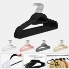 Hanger Skirt Hangers Duty Coat Hangers with 360-degree Rotating Hook Grooved