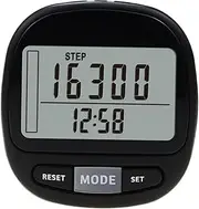 GANAZONO 1 Set Pedometer with Lanyard Accurate Portable Step Counter for Walking Lightweight Clip Design Screen Display for Fitness Tracking and Outdoor Activities
