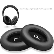 Pair of Soft Leather Ear Pads For Bose 700 Headphones Noise Reduction Replacement Cushion With Memory Foam