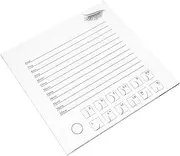 [Beatifufu] Eyelash Display Board False Lashes Organizer Beauty Salon Grafting Tool