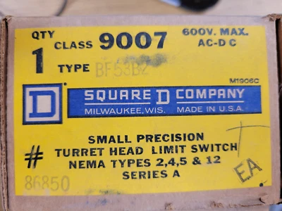 Square D Class 9007 Type BF53B2