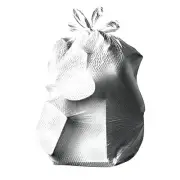 Glad Trash Bag,8 gal.,White,PK26 70403 Glad 70403 20 in x 20 in 012587704035