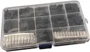 CIYODO Electrical Connectors Kit 620pcs Breadboard Wire Terminal Connectors Jumper Wire Pins